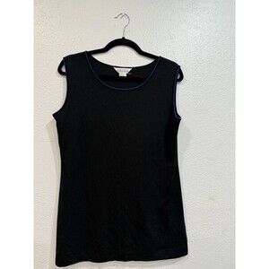Exclusively Misook fine knit shell / tank sweater  Sz Medium